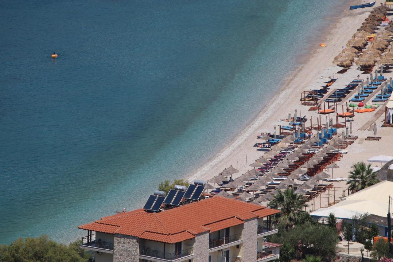 Hotel Potami Beach - Mondi Goro Himara Kültér fotó